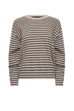 Olsen Knit - Slate Stripe