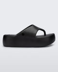 MELISSA FREE PLATFORM THONG - BLACK