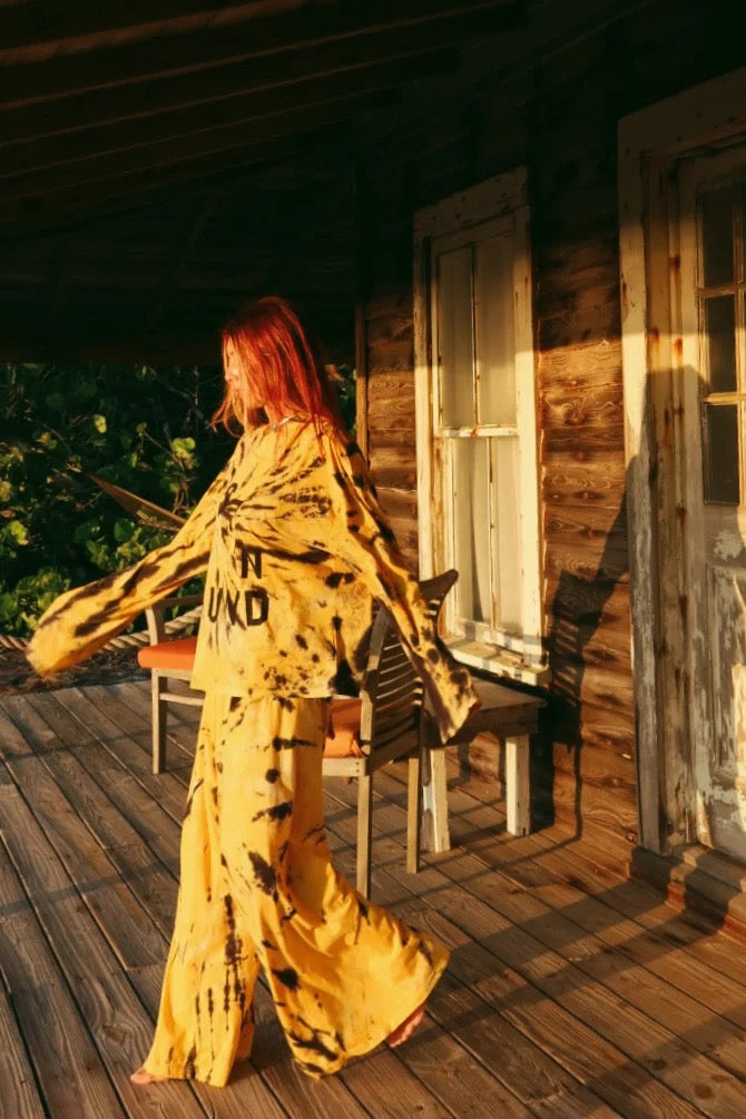 Lost & Found Tie-dye Wide Leg Pants