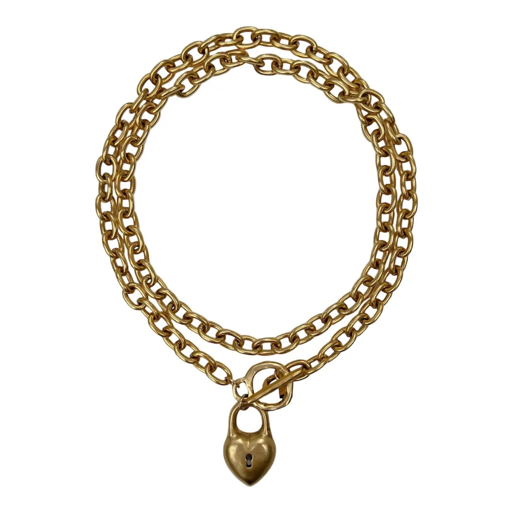 Amalia Heart Locket Necklace
