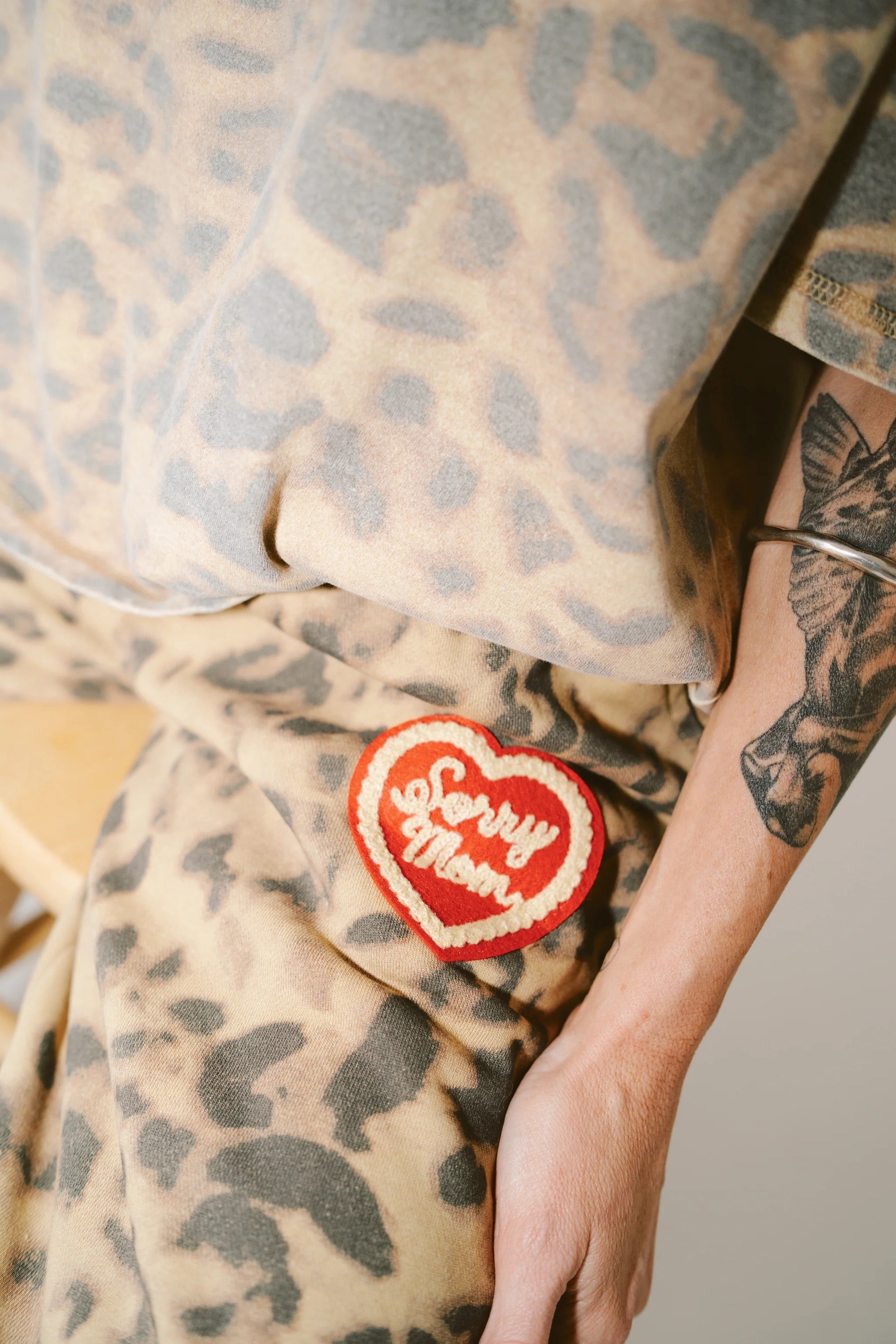 SORRY MOM JOGGER - Leopard - PRE SALE