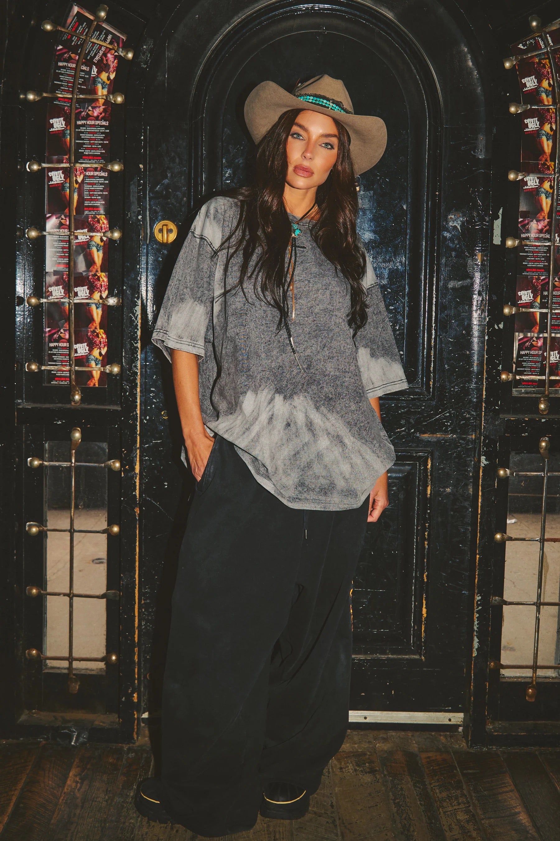 The Bleached Backless Tee