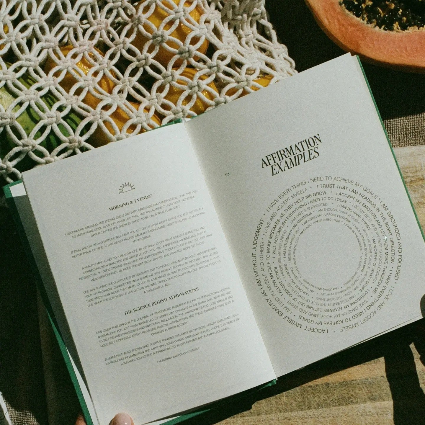 Matcha Green Gratitude Journal