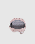 Sarski Suedette Makeup Bag - Pale Pink