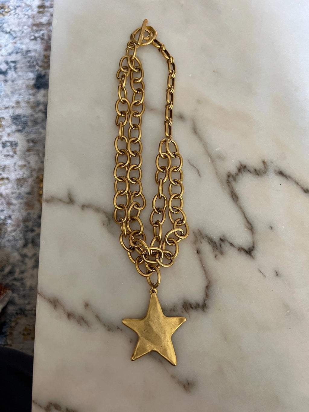 Gia Gold Star Necklace