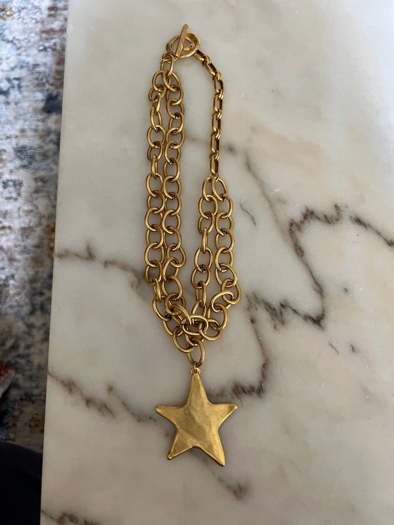 Gia Gold Star Necklace