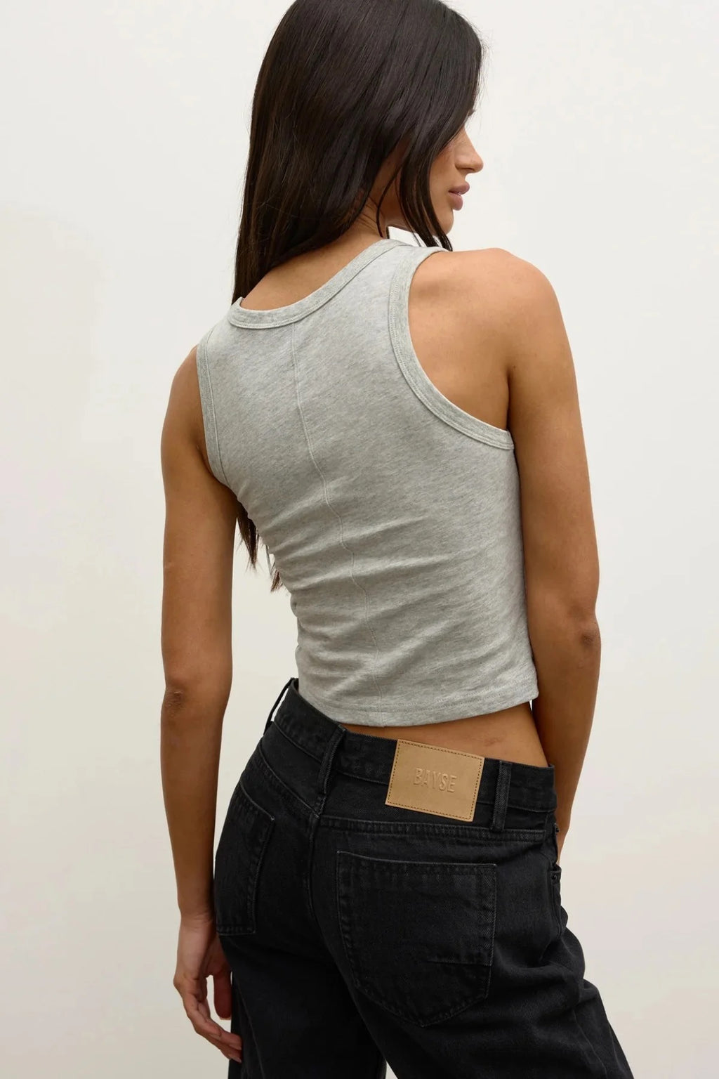 Hali Top - Grey Marle