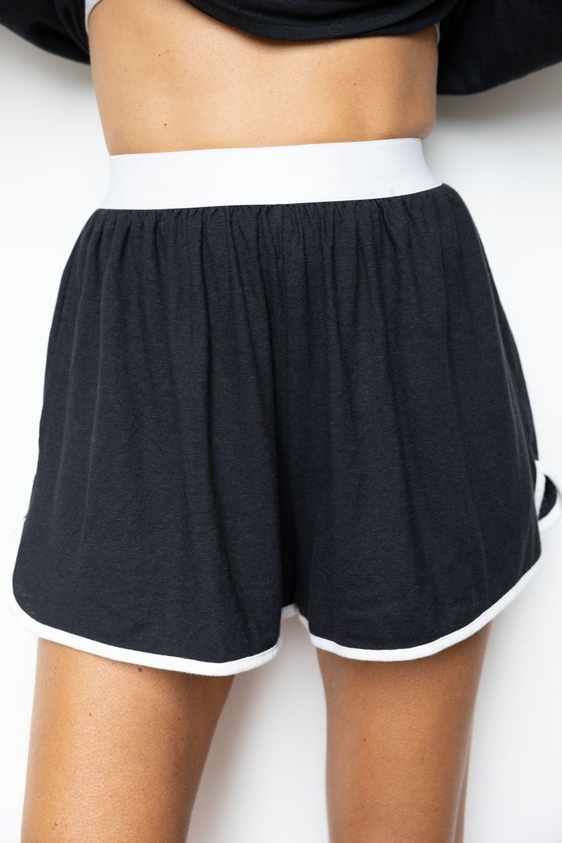 GRLS Racer Shorts - Black