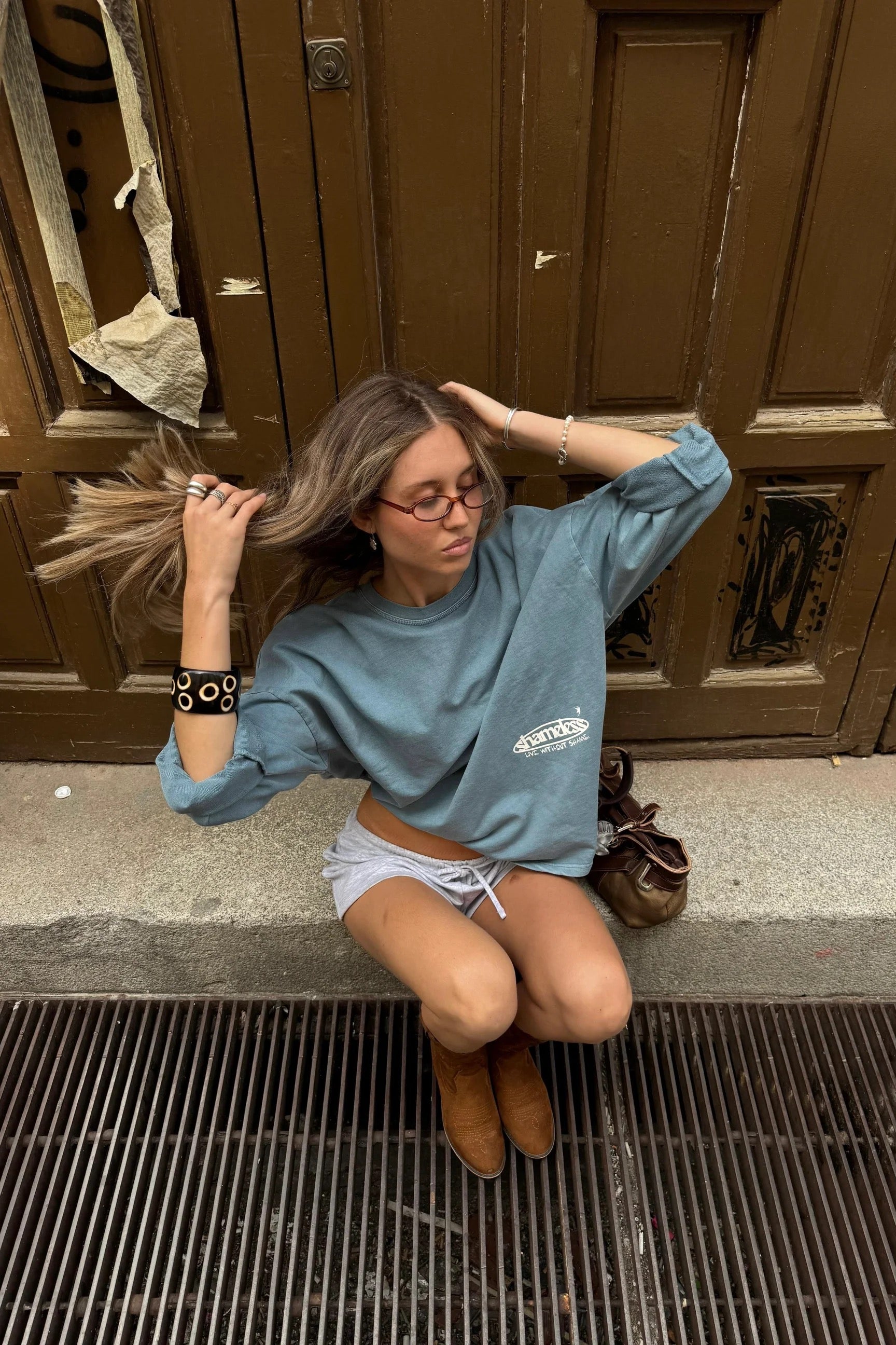 Without Shame Crewneck - Forest