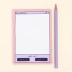 A6 Notepad - Brain Dump
