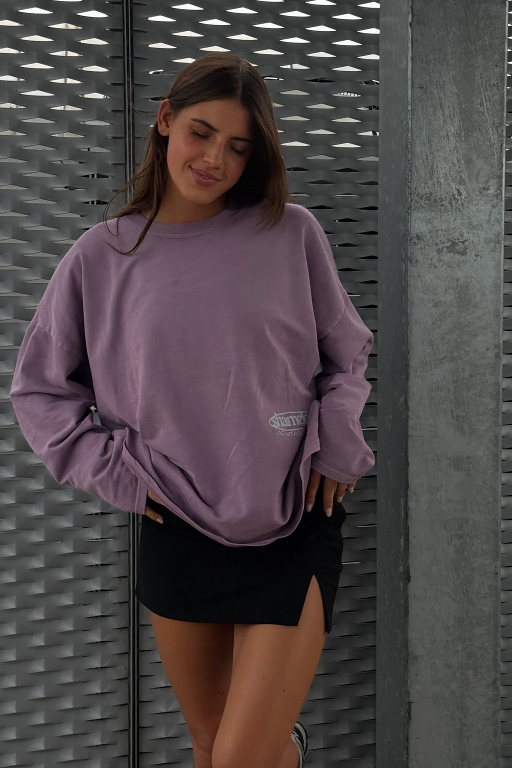 Without Shame Crewneck - Garnet