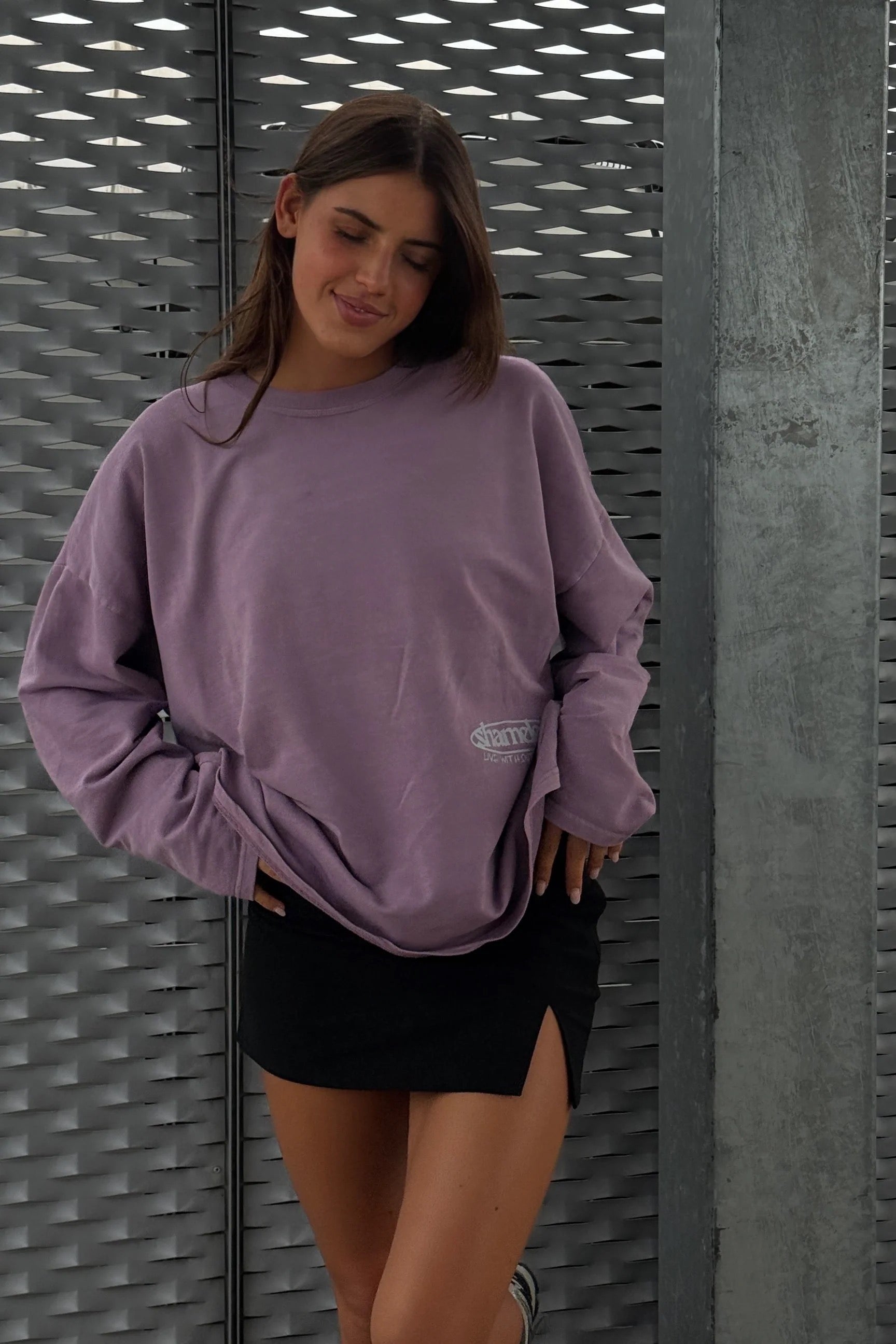 Without Shame Crewneck - Garnet