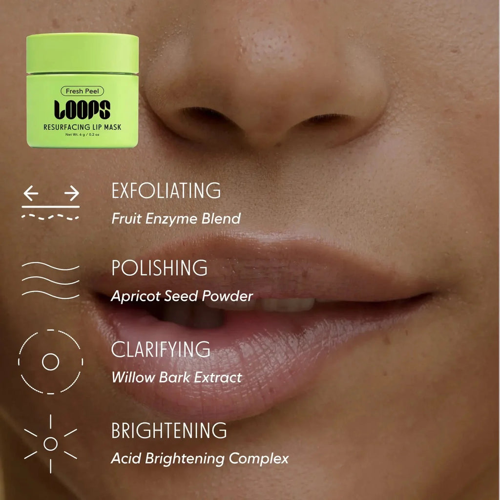 LOOPS - Fresh Peel Mini Lip Mask