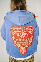 SORRY MOM HOODIE - Indigo
