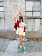 Dilly Dallying Tee - Butter Yellow