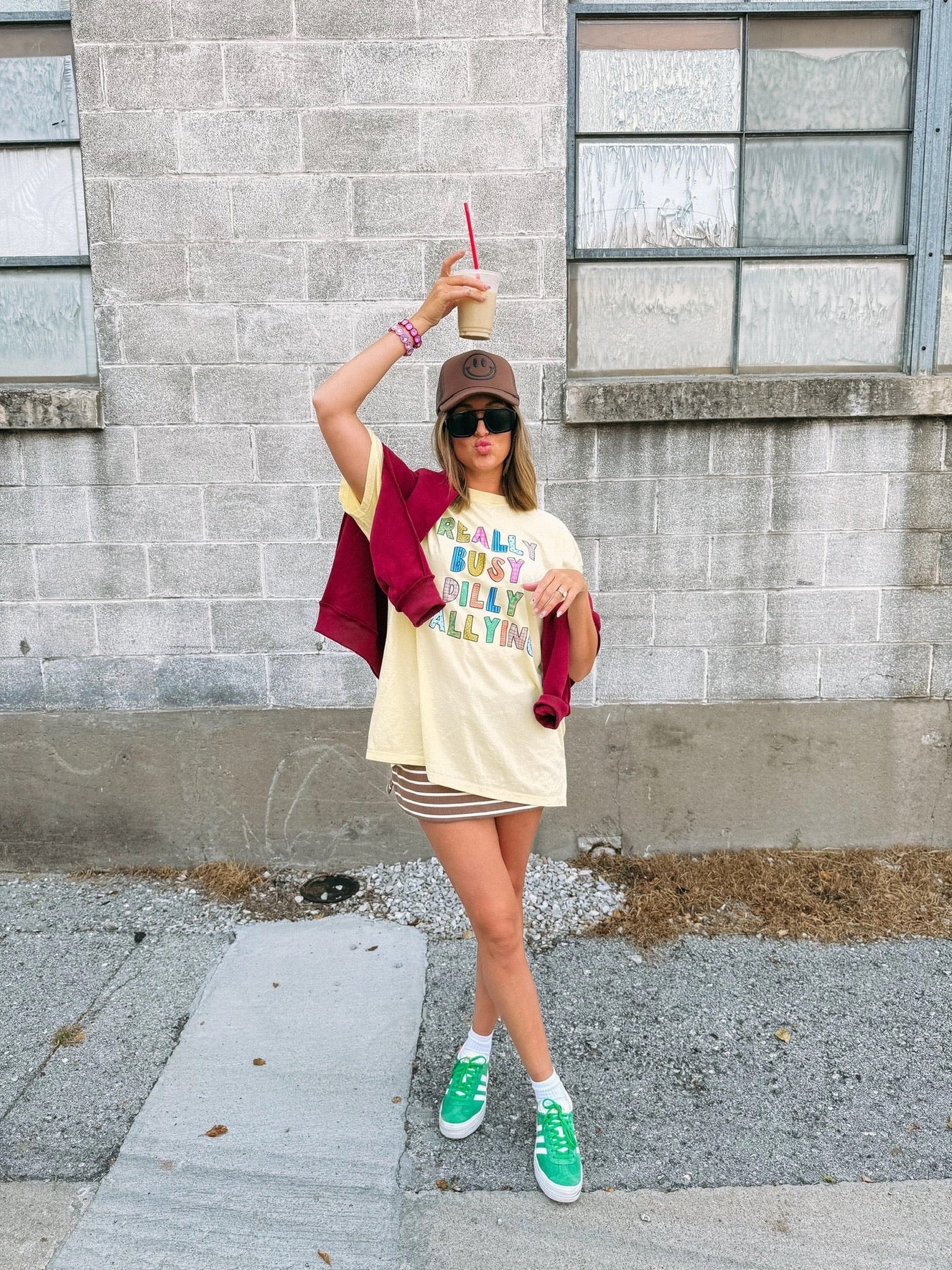 Dilly Dallying Tee - Butter Yellow