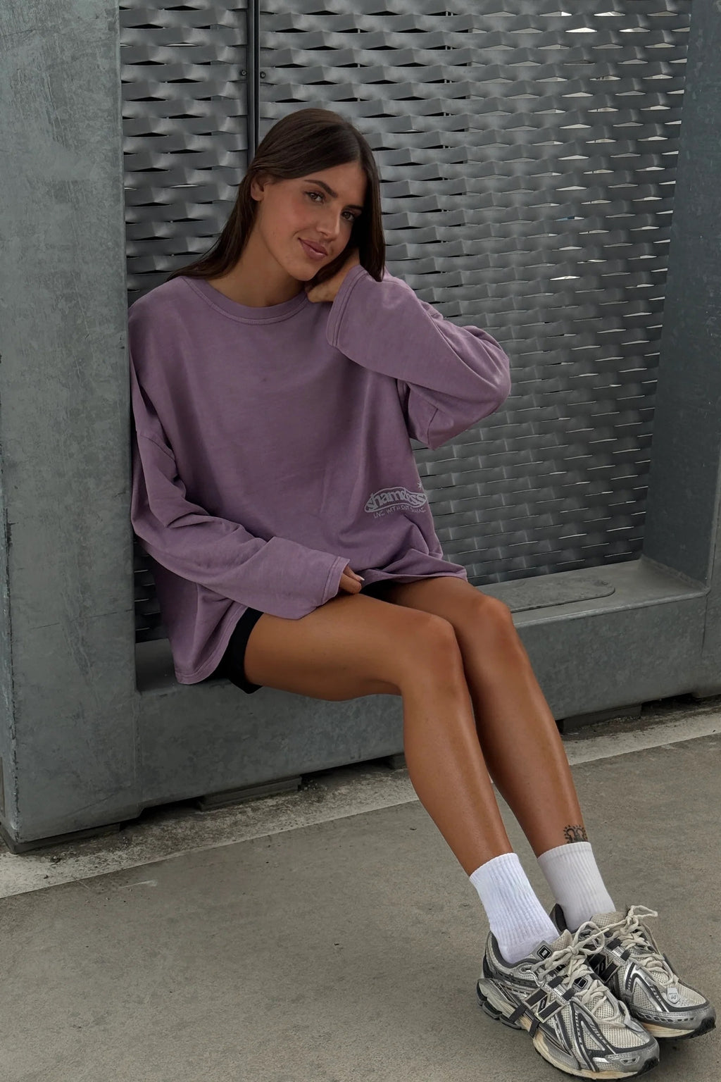 Without Shame Crewneck - Garnet
