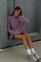 Without Shame Crewneck - Garnet