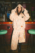 The Be-Youtiful Zip Hoodie - Pink Camo