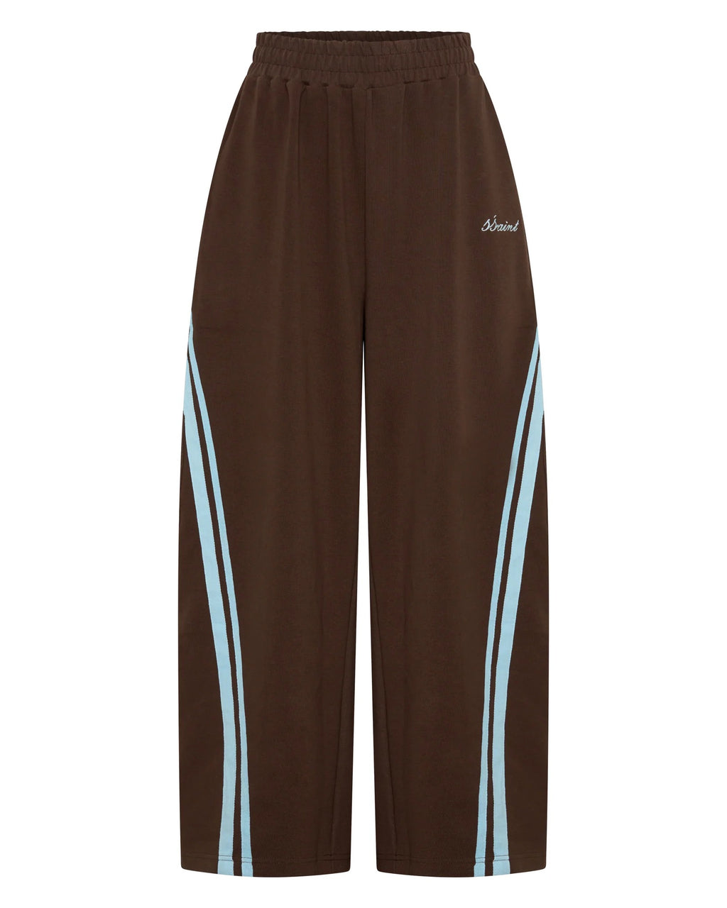 Ssaint Barrel Pant - Brown/Blue