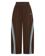 Ssaint Barrel Pant - Brown/Blue