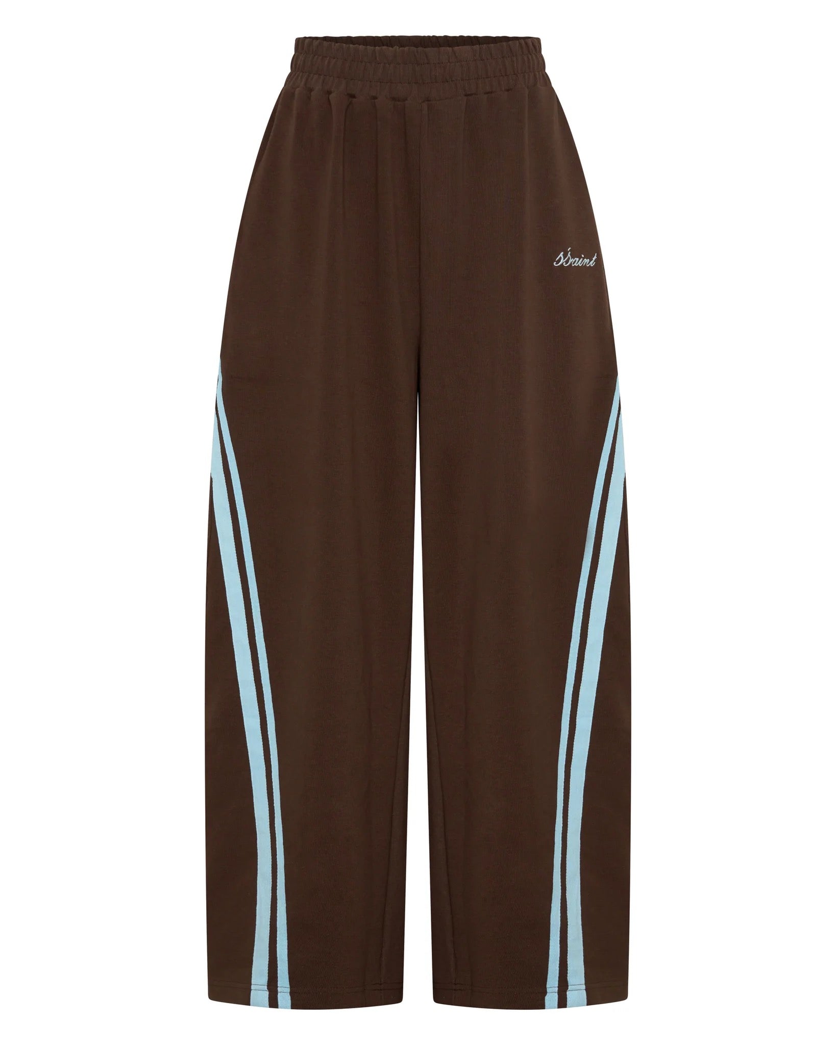 Ssaint Barrel Pant - Brown/Blue
