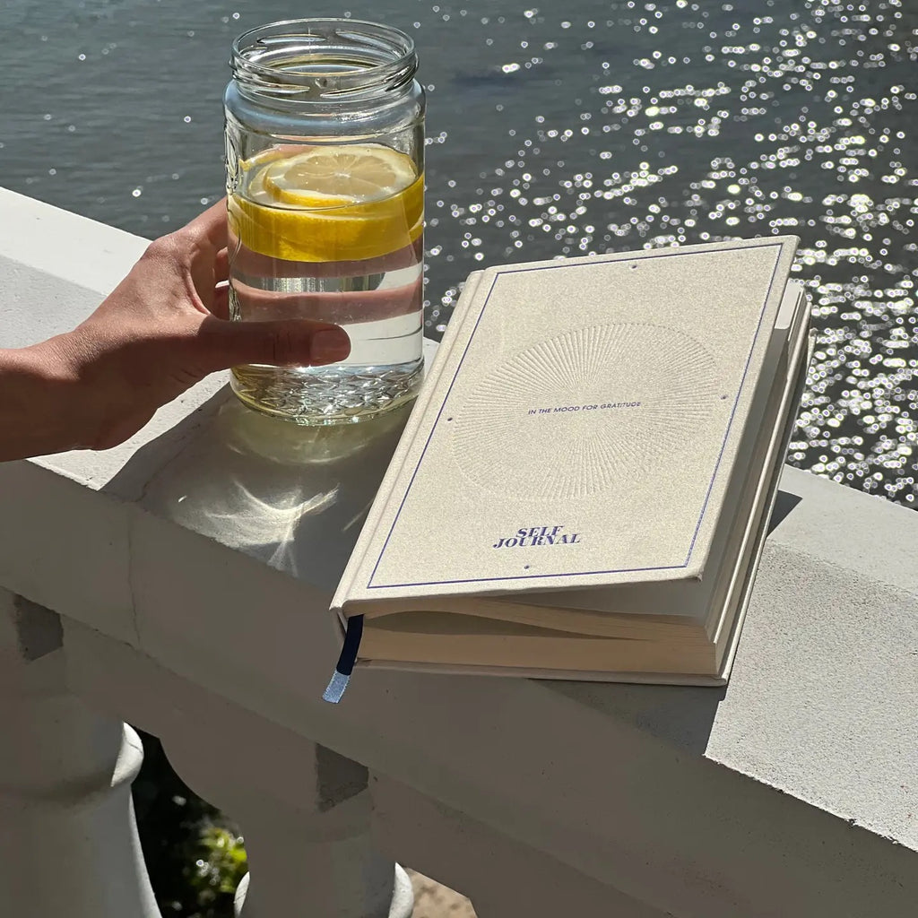White Gratitude Journal