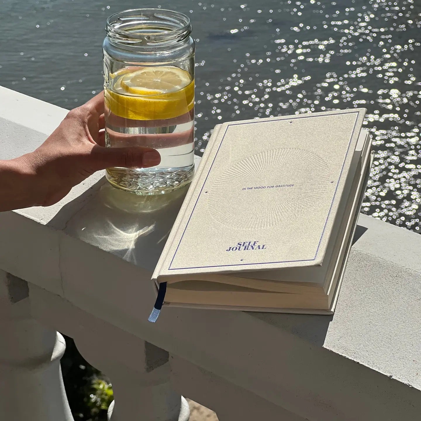 White Gratitude Journal