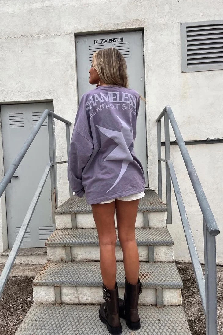 Without Shame Crewneck - Purple