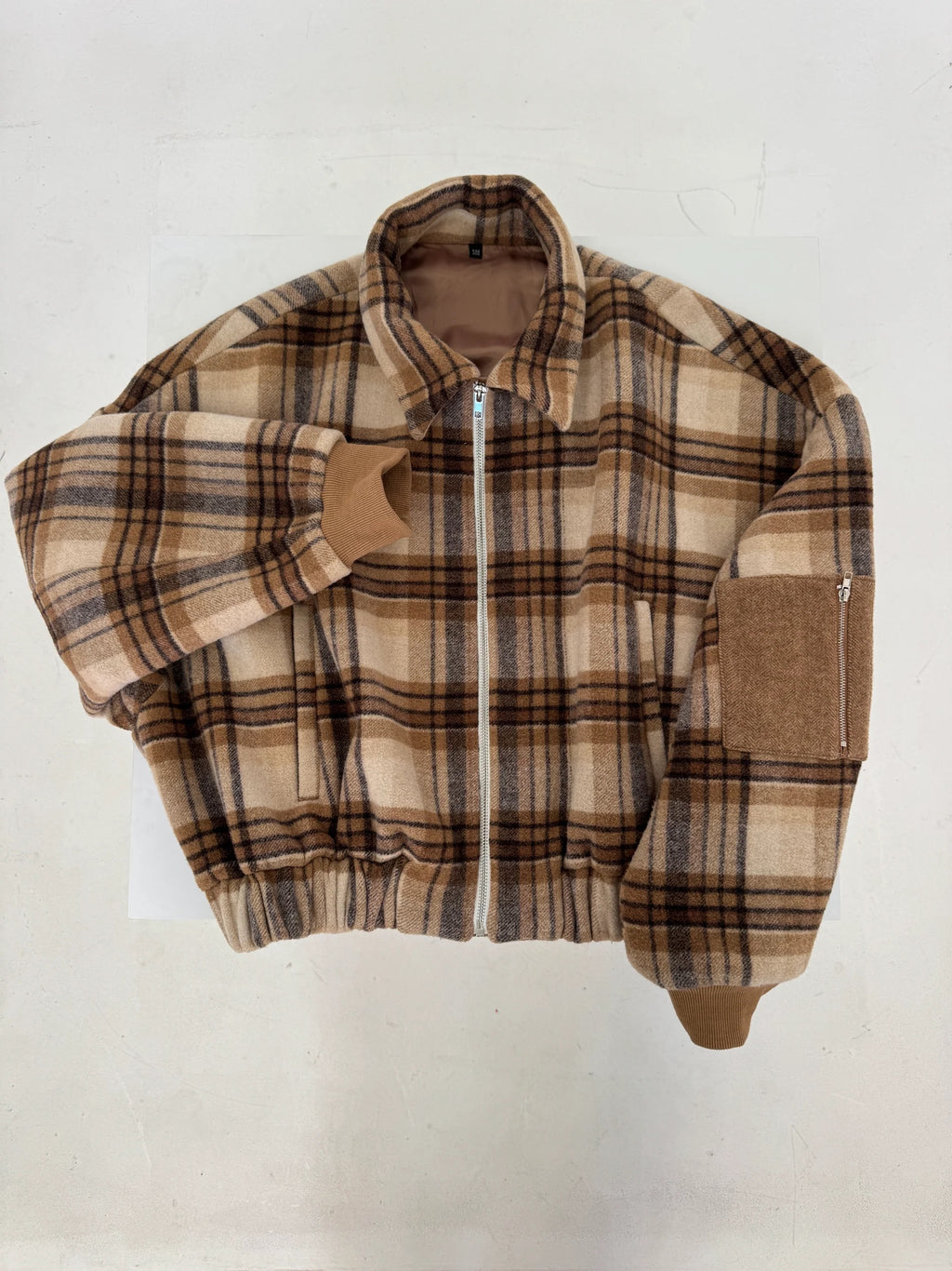 Sage Check Bomber