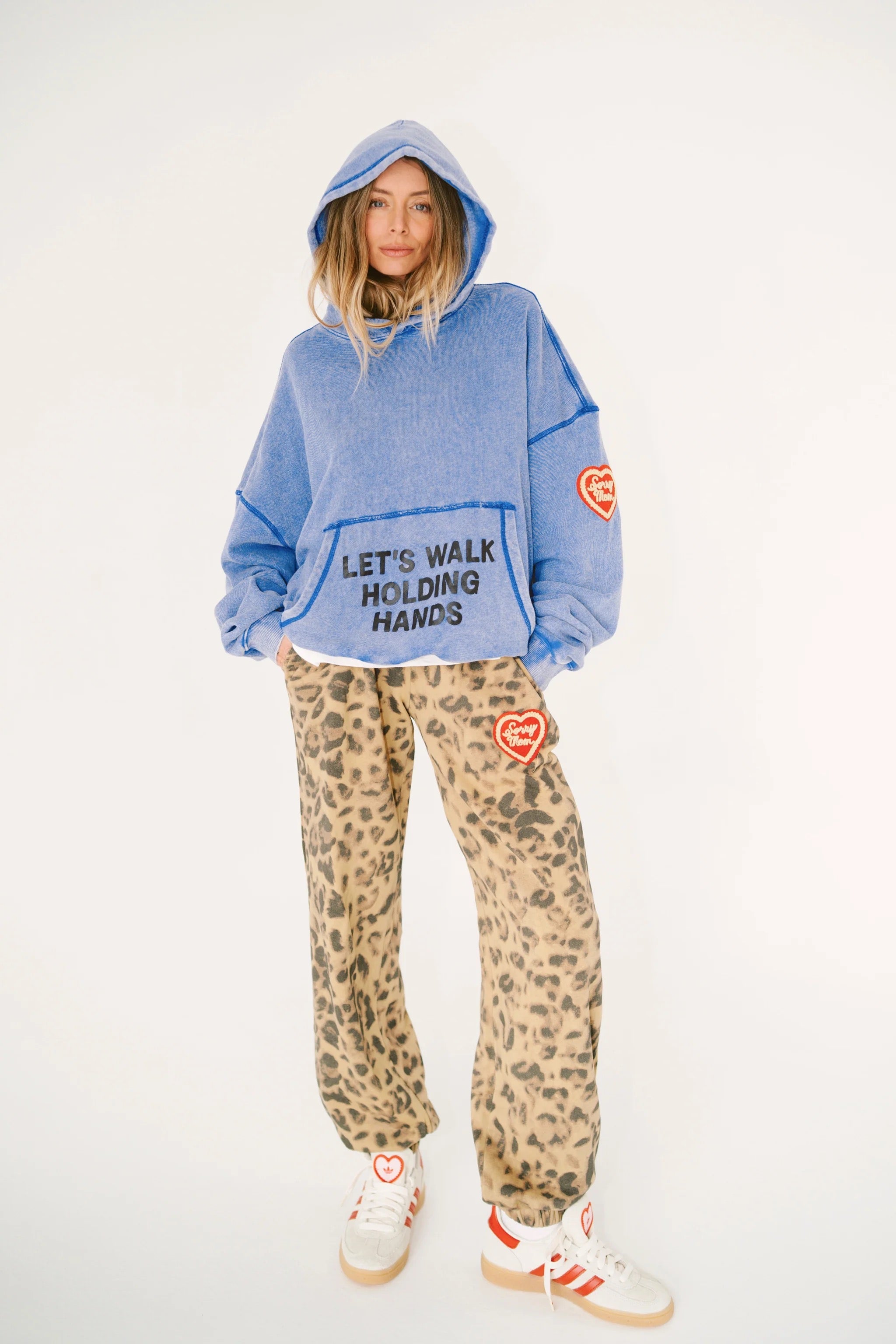 SORRY MOM HOODIE - Indigo - PRE SALE