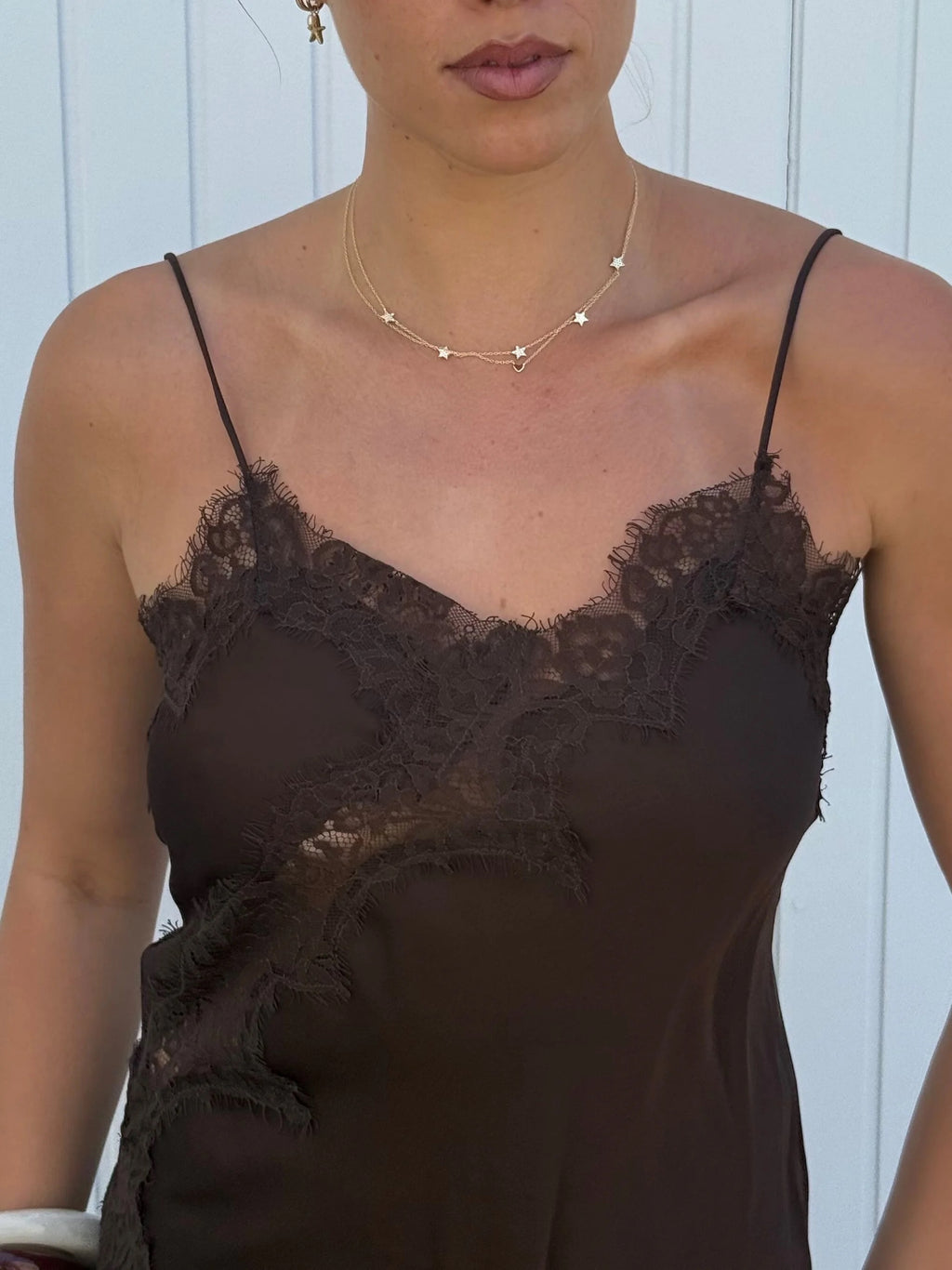 Lila Cami Top - Espresso