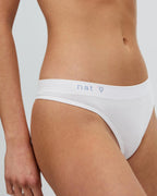 Cheeky G String - Blanco