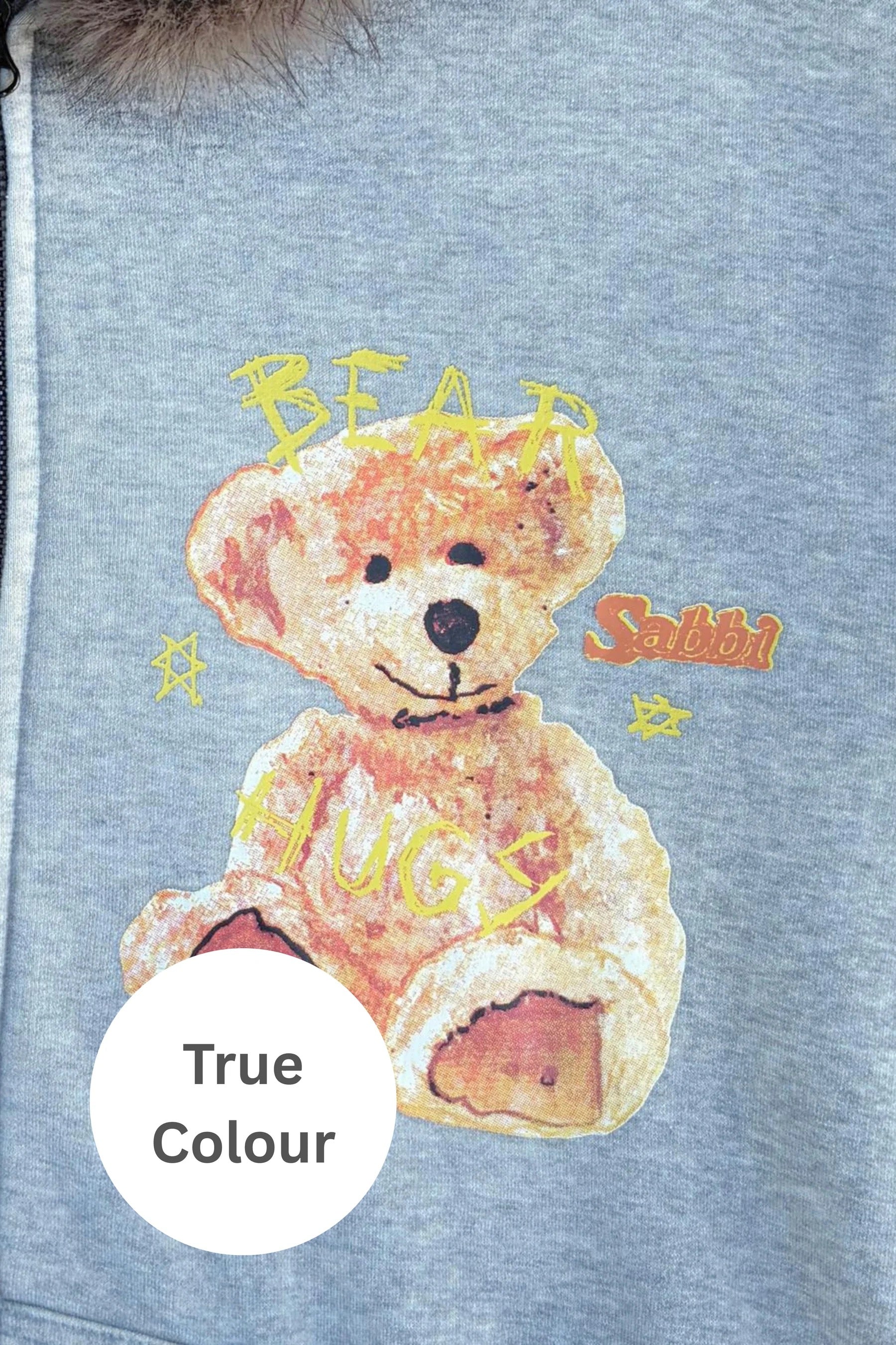 THE BEAR WITH ME ZIP HOODIE