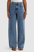 Willow Denim Wide Leg Jean Mid Blue