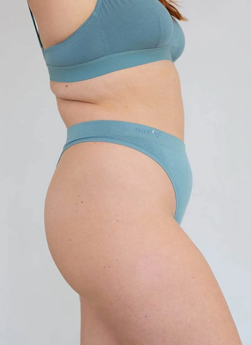 Cheeky G String - Blue