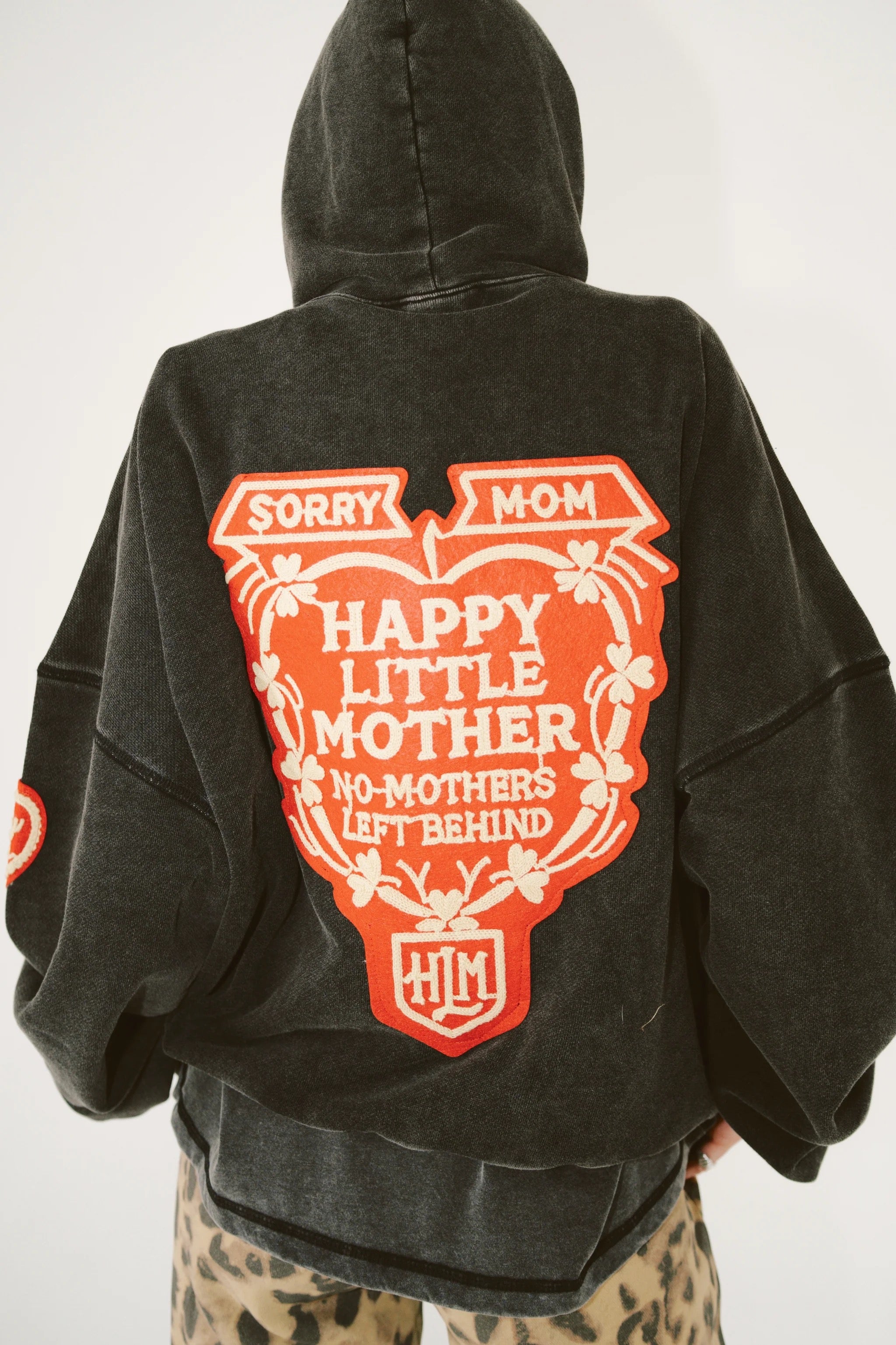 SORRY MOM HOODIE - Black - PRE SALE