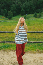 NAUTICAL LONG SLEEVE TEE - Captains