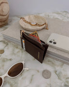 Cara Cardholder - Chocolate