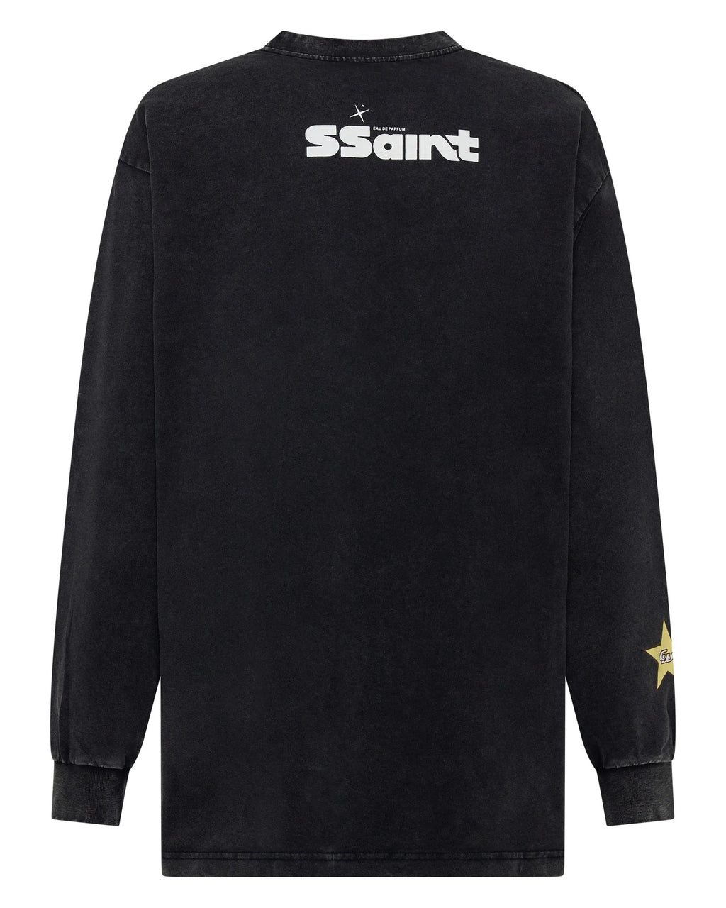 Signature Moto Long Sleeve Black Acid Wash
