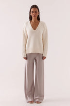 BLAKE BIAS PANT - SILVER