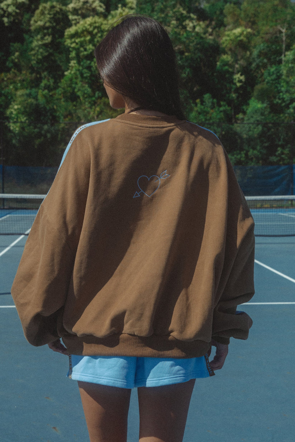 CDC X HALL CLOUD SWEATER - MOCHA