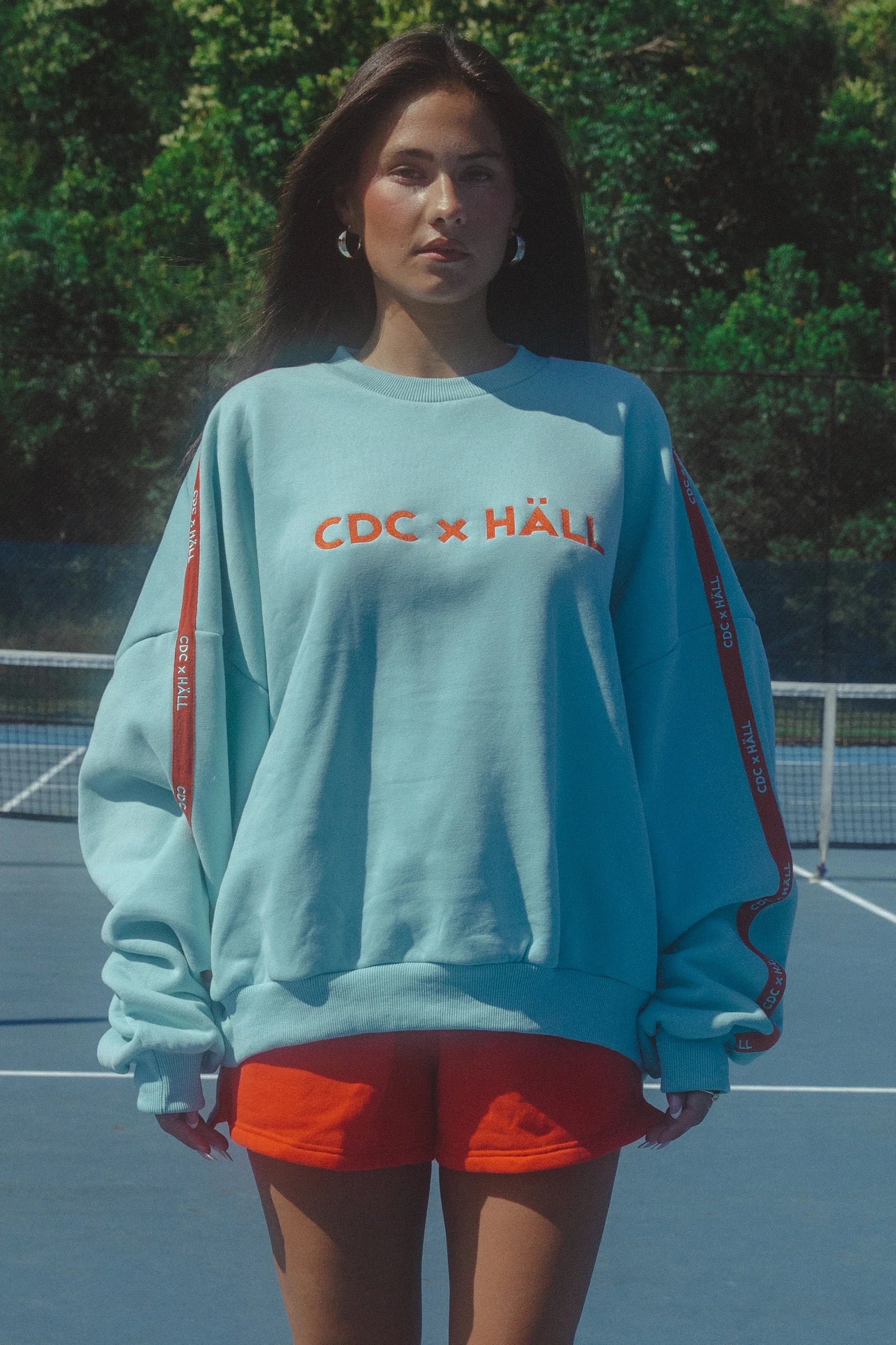 CDC X HALL CLOUD SWEATER - SKY BLUE