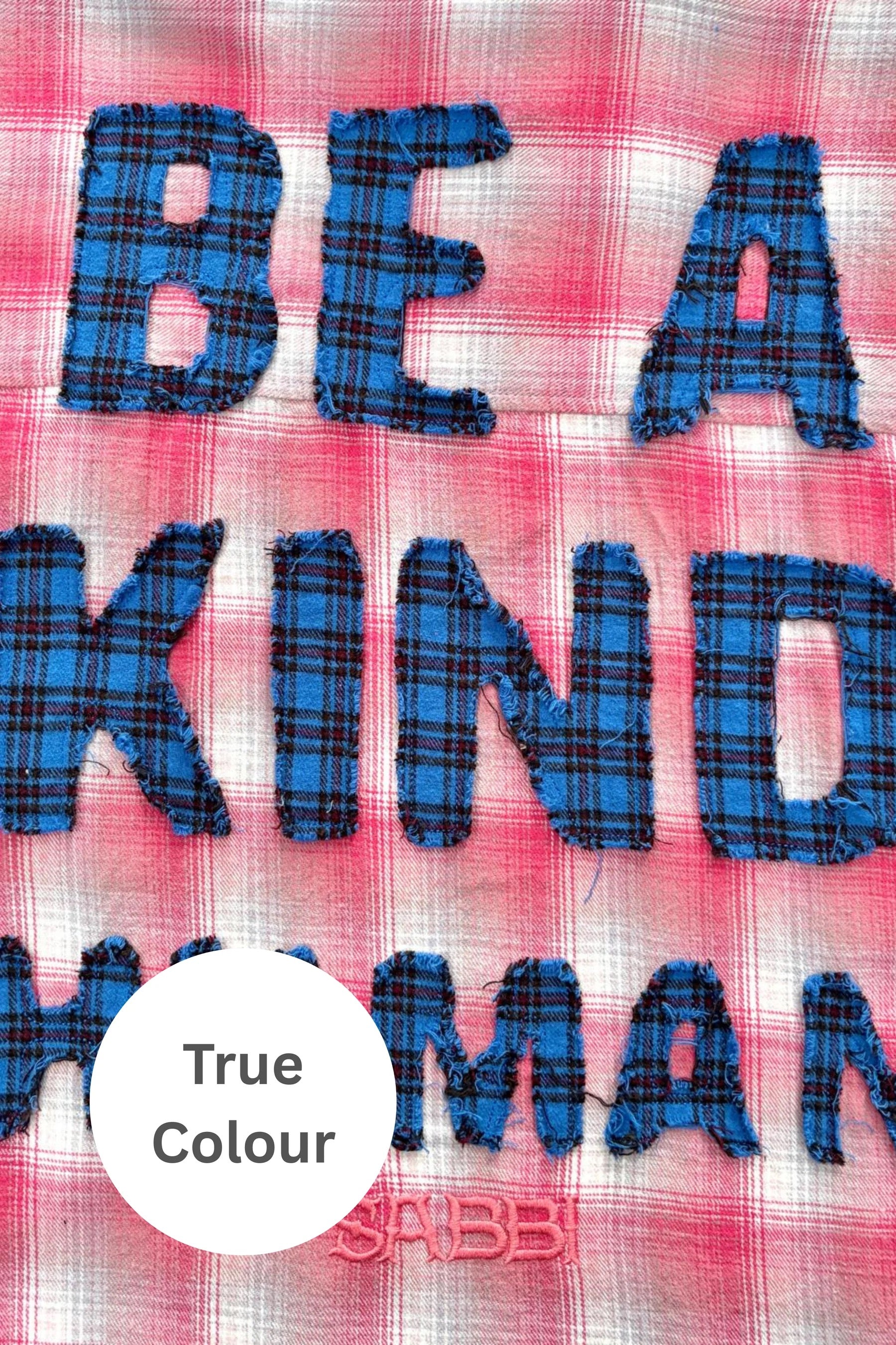 BE A KIND HUMAN OVERSIZED SHIRT - Pink