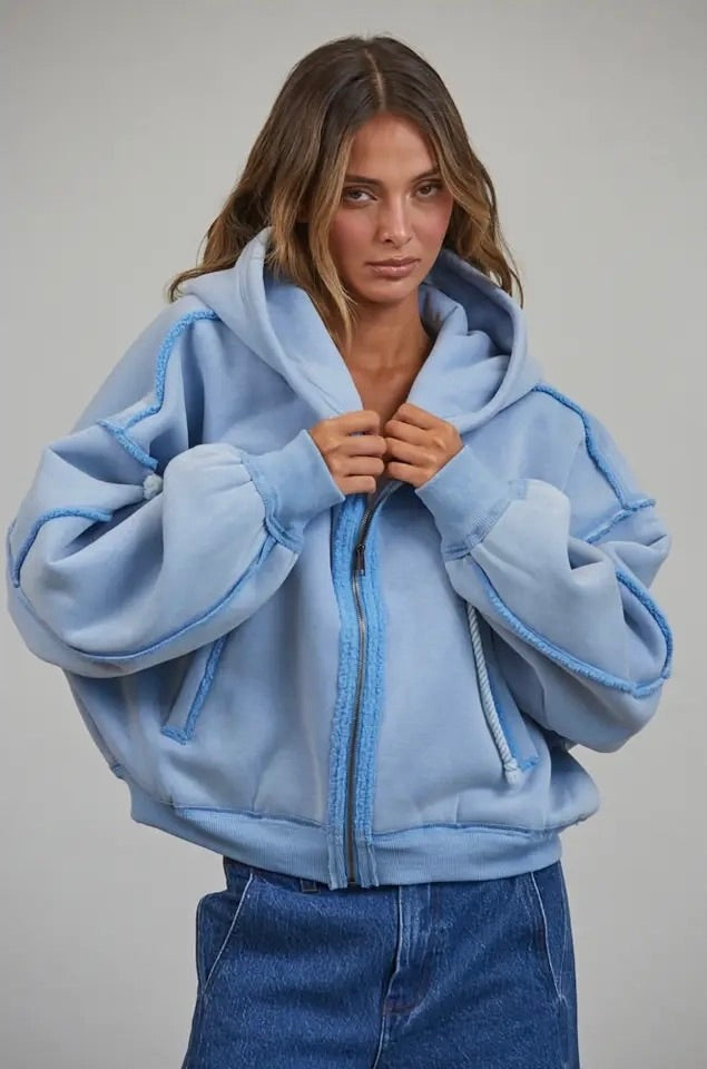 Cloud Nine Hoodie - Blue