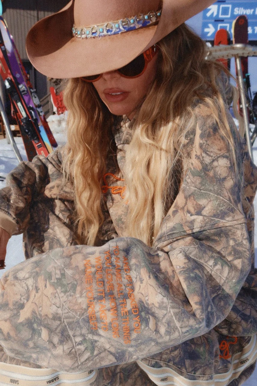 THE NAME YOURSELF HOODIE - TREE CAMO