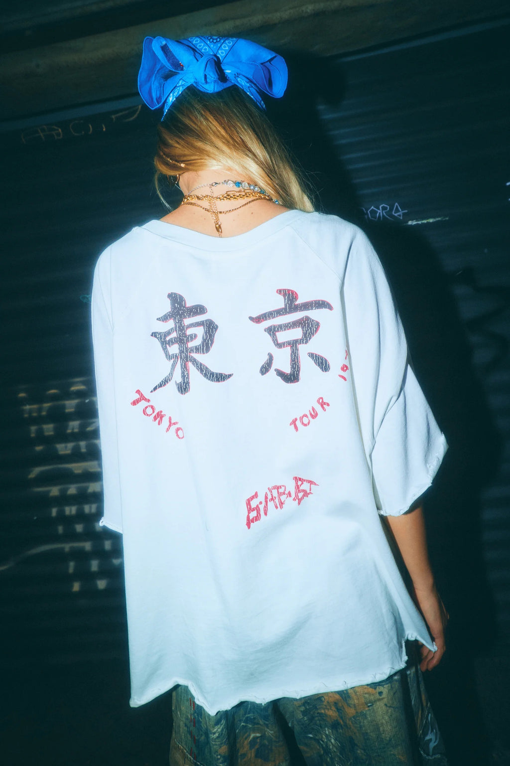 LISTENING BAR TEE - WHITE