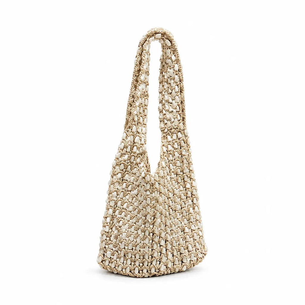 Sirena Pearl Beaded Bag