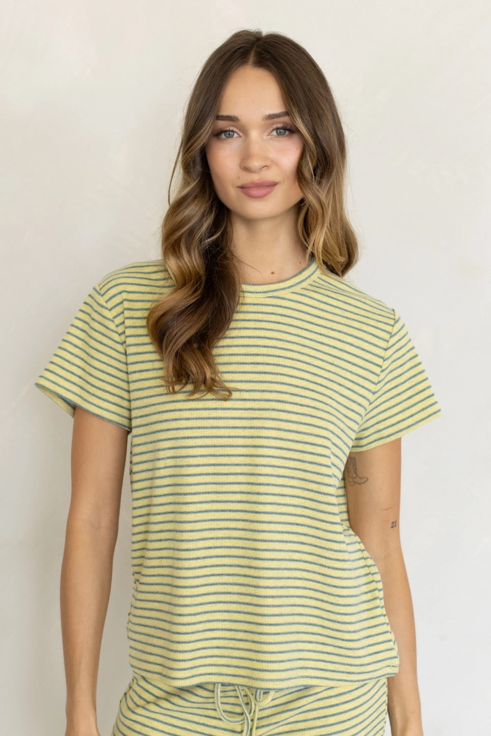 Oaklynn Tee - Yellow