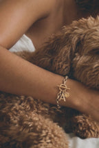 Design Your Own Latch and Lock Bracelet - Gold